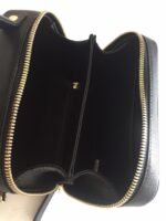 CC MINI 17 VANITY CASE IN BLACK CALFSKIN GOLD HARDWARE - Image 8