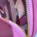 OVAL PURSE BAG 20 IN ROUGE PINK CALFSKIN - Image 8