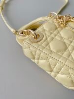 MICRO LADY 12 BAG IN LIGHT YELLOW LAMBSKIN - Image 14