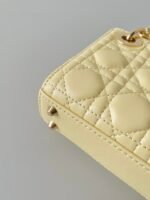 MICRO LADY 12 BAG IN LIGHT YELLOW LAMBSKIN - Image 6