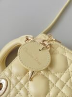 MICRO LADY 12 BAG IN LIGHT YELLOW LAMBSKIN - Image 13