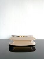 BESACE TRIPHOME 24 BEIGE CREAM GLOSSY CALFSKIN - Image 13