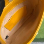 GG JACKIE MINI 19 SHOULDER BAG IN YELLOW CALFSKIN - Image 8