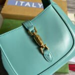 GG JACKIE MINI 19 SHOULDER BAG IN PASTEL BLUE CALFSKIN - Image 4