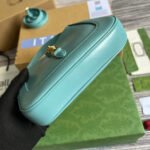 GG JACKIE MINI 19 SHOULDER BAG IN PASTEL BLUE CALFSKIN - Image 8