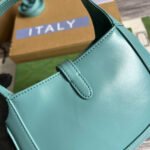 GG JACKIE MINI 19 SHOULDER BAG IN PASTEL BLUE CALFSKIN - Image 14