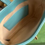 GG JACKIE MINI 19 SHOULDER BAG IN PASTEL BLUE CALFSKIN - Image 7