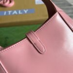 GG JACKIE MINI 19 SHOULDER BAG IN PINK PATEL CALFSKIN - Image 9