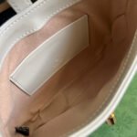 GG JACKIE MINI 19 SHOULDER BAG IN WHITE CALFSKIN - Image 18