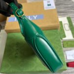 GG JACKIE MINI 19 SHOULDER BAG IN GREEN FOREST CALFSKIN - Image 9