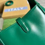 GG JACKIE MINI 19 SHOULDER BAG IN GREEN FOREST CALFSKIN - Image 4