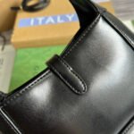 GG JACKIE MINI 19 SHOULDER BAG IN BLACK CALFSKIN - Image 14