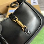 GG JACKIE MINI 19 SHOULDER BAG IN BLACK CALFSKIN - Image 4