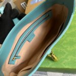 GG JACKIE SMALL 28 SHOULDER BAG IN BLUE PASTEL CALFSKIN - Image 8