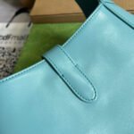 GG JACKIE SMALL 28 SHOULDER BAG IN BLUE PASTEL CALFSKIN - Image 5