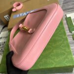 GG JACKIE SMALL 28 SHOULDER BAG IN PINK PASTEL CALFSKIN - Image 8