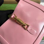 GG JACKIE SMALL 28 SHOULDER BAG IN PINK PASTEL CALFSKIN - Image 13