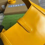 GG JACKIE SMALL 28 SHOULDER BAG IN YELLOW CALFSKIN - Image 15