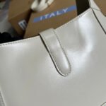 GG JACKIE SMALL 28 SHOULDER BAG IN WHITE CALFSKIN - Image 6