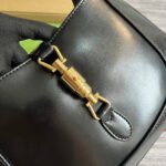 GG JACKIE SMALL 28 SHOULDER BAG IN BLACK CALFSKIN - Image 13