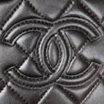 CC MINI 15 BOX BAG IN BLACK CALFSKIN GOLD HARDWARE - Image 3
