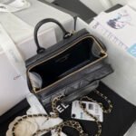 CC MINI 15 BOX BAG IN BLACK CALFSKIN GOLD HARDWARE - Image 15