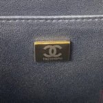 CC MINI 15 BOX BAG IN BLACK CALFSKIN GOLD HARDWARE - Image 5