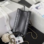 CC MINI 15 BOX BAG IN BLACK CALFSKIN GOLD HARDWARE - Image 17