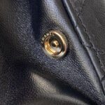 CC MINI 15 BOX BAG IN BLACK CALFSKIN GOLD HARDWARE - Image 16