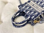 LADY 18 BAG IN BLUE OBLIQUE JACQUARD - Image 18