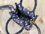 LADY 18 BAG IN BLUE OBLIQUE JACQUARD - Image 16