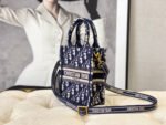 LADY 18 BAG IN BLUE OBLIQUE JACQUARD - Image 13
