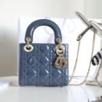 LADY 17 IN SKY AEGEAN BLUE WITH CANNAGE PATTERN - Image 10