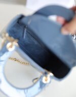LADY 17 IN SKY AEGEAN BLUE WITH CANNAGE PATTERN - Image 6