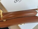 BOX TRIPHOME 22 CINNAMON BROWN CALFSKIN BAG - Image 8