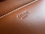 BOX TRIPHOME 22 CINNAMON BROWN CALFSKIN BAG - Image 7