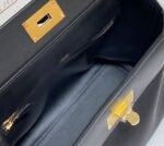 HM 26S 24/24 29MM IN BLACK EVERCOLOR CALFSKIN GOLD KELLY BUCKLE - Image 5