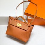 HM 26S 24/24 29MM IN ORANGE EVERCOLOR CALFSKIN GOLD KELLY BUCKLE - Image 10