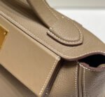 HM 26S 24/24 29MM IN BROWN EVERCOLOR CALFSKIN GOLD KELLY BUCKLE - Image 17