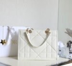 MEDIUM TOTE BOOK 26 BAG IN WHITE CALFSKIN - Image 11