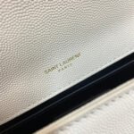 KATE TASSEL 24 WHITE CALFSKIN WITH GOLD LOGO - Image 7