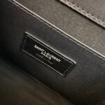 KATE TASSEL 24 BLACK CALFSKIN WITH SILVER LOGO - Image 7