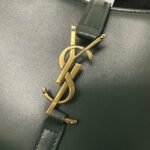 LE 5 À 7 BAG 24 DARK GREEN CALFSKIN - Image 4