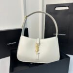 LE 5 À 7 BAG 24 WHITE CALFSKIN - Image 8