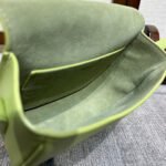 FOLCO CUIR TRIOMPHE 18 IN INCHWORM GREEN CALFSKIN - Image 10