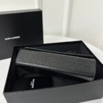 KATE 20 SMALL IN CALFSKIN BLACK WITH SILVER LOGO - Image 9
