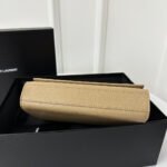 KATE 20 SMALL IN CALFSKIN BEIGE CREAM WITH GOLD LOGO - Image 18