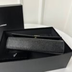 KATE 20 SMALL IN CALFSKIN BLACK WITH GOLD LOGO - Image 14