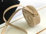 SMOOTH CALFSKIN 16 OVAL BEIGE CREAM BAG - Image 3