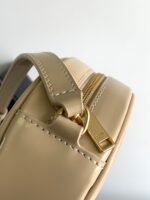 SMOOTH CALFSKIN 16 OVAL BEIGE CREAM BAG - Image 6